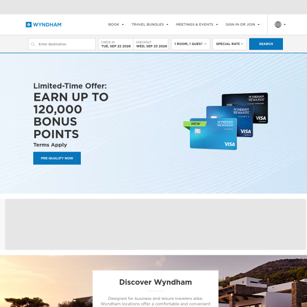 Website preview of WYNDHAM ARMS MERTHYR LIMITED