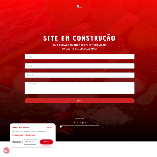 Website preview of xavier, duque estrada, emery, denardi, advogados
