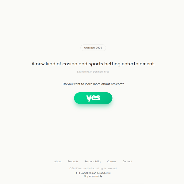 Website preview of YES FUNDING CORP., Colorado Authority Terminated December 1, 2005
