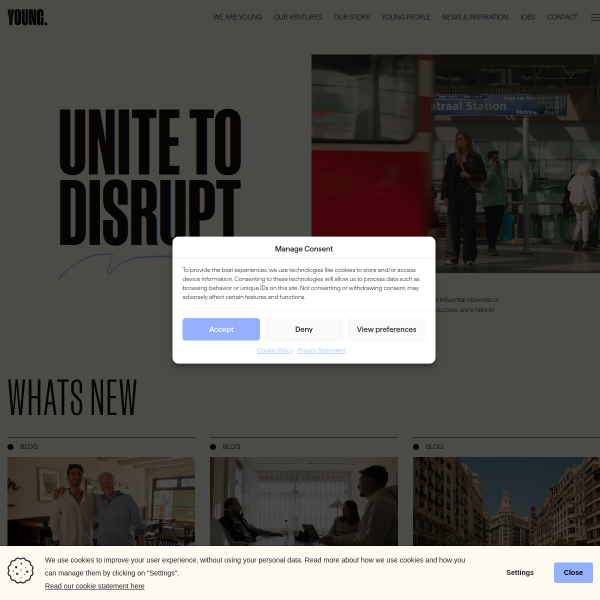 Website preview of YOUNG CONTRACTING SERVICES LLC