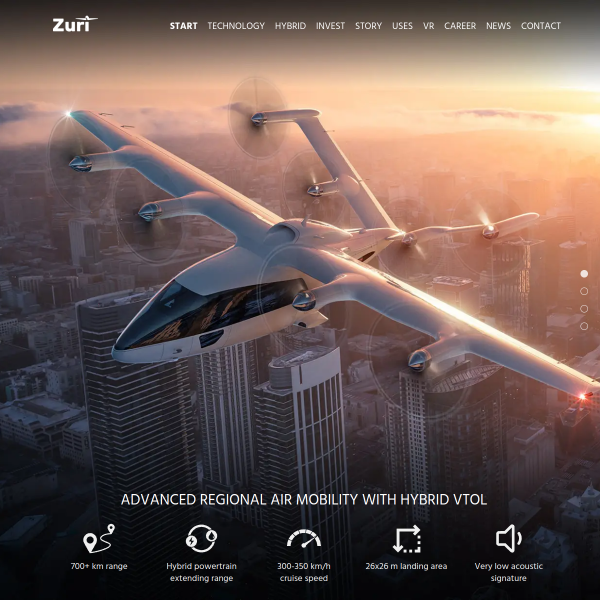 Website preview of Zuri Express Banjarmasin