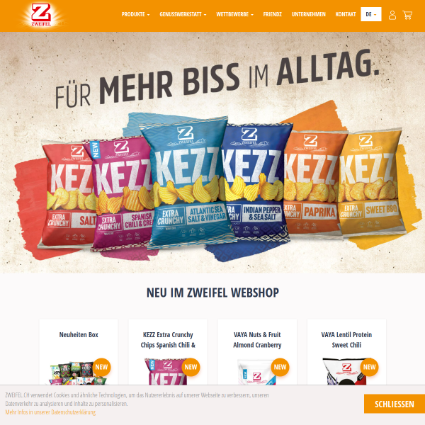Website preview of Zweifel Metall- und Edelstahlbau GmbH