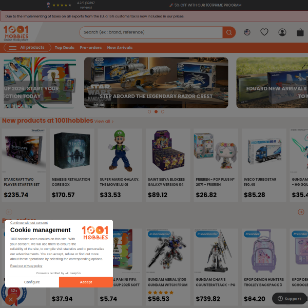 1001hobbies.com