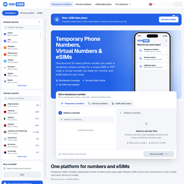 1001sms.com
