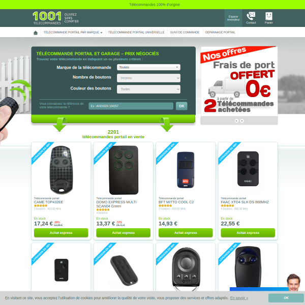 1001telecommandes.com