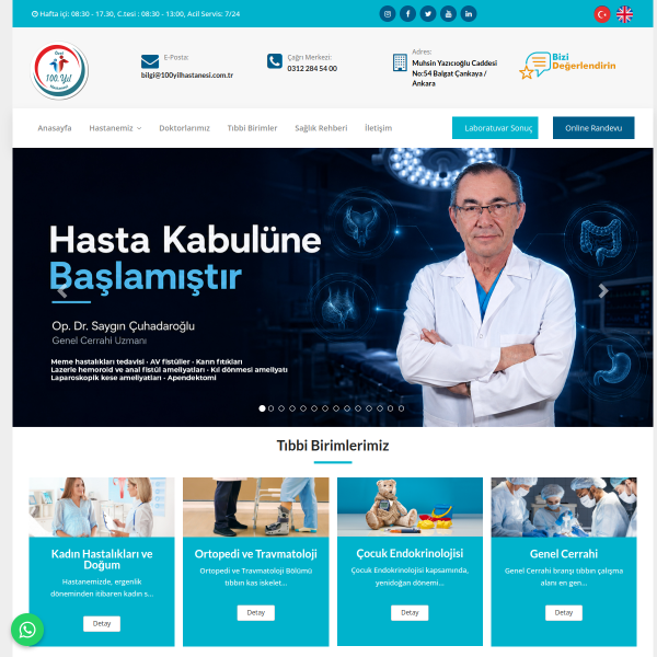 100yilhastanesi.com.tr