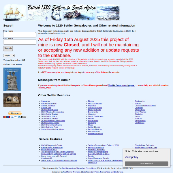 1820settlers.com