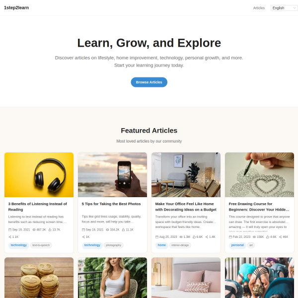 1step2learn.com