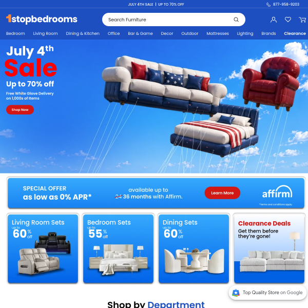 1stopbedrooms.com