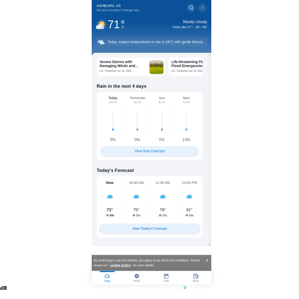 1weatherapp.com