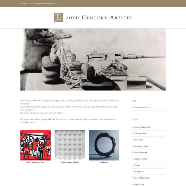 20thcenturyartists.co.uk