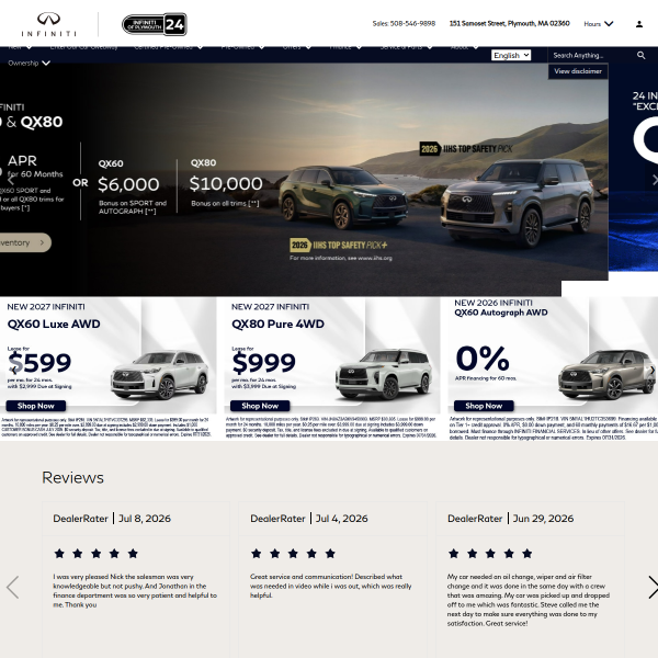 24infinitiofplymouth.com