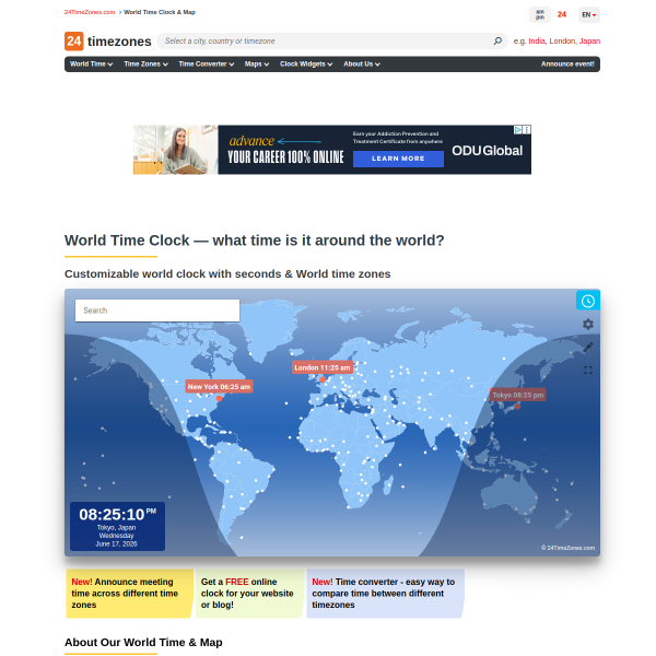 24timezones.com