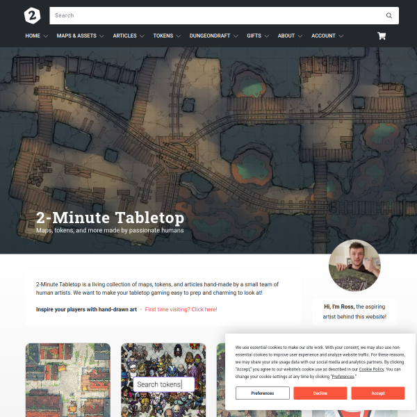 2minutetabletop.com