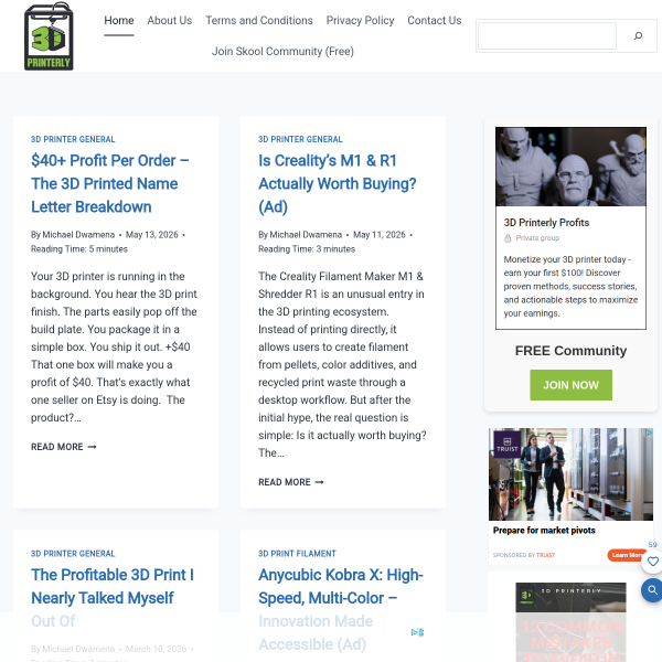 3dprinterly.com