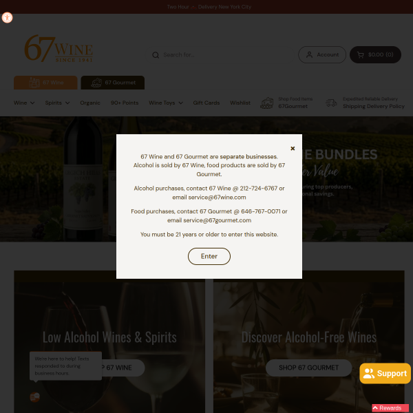 67wine.com