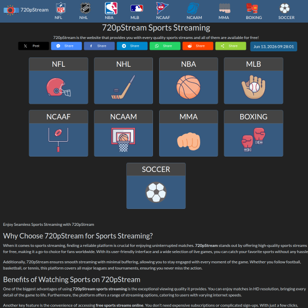 720pstreams.tv