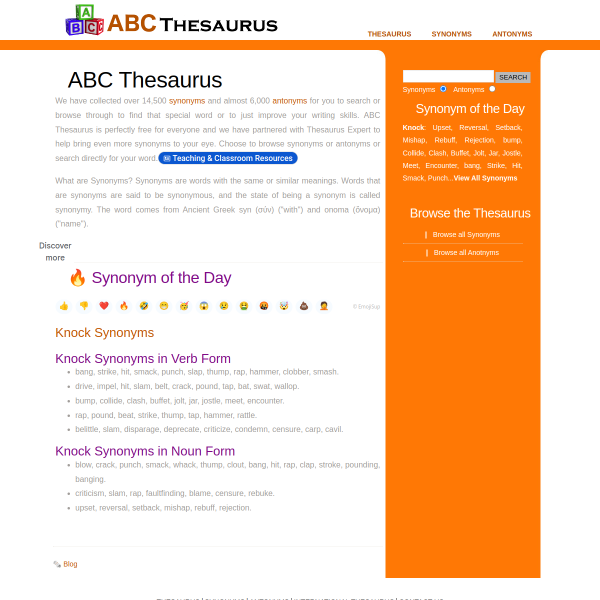 abcthesaurus.com