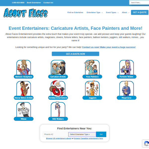 aboutfacesentertainment.com