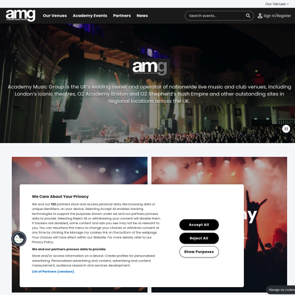 academymusicgroup.com