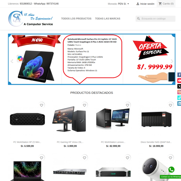 acomputerservice.com.pe