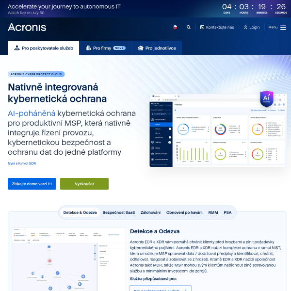 acronis.cz