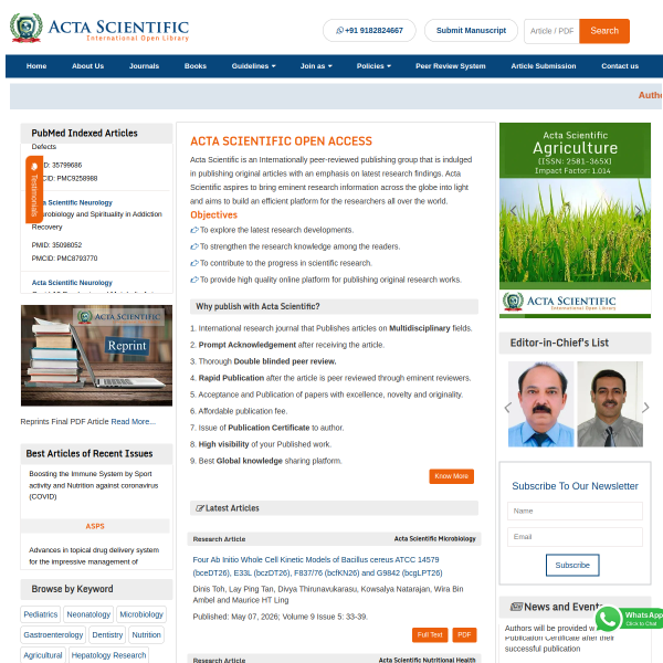 actascientific.com