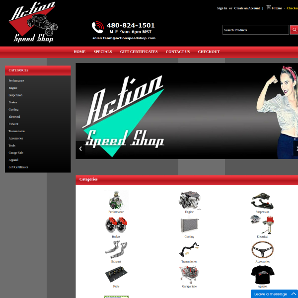 actionspeedshop.com