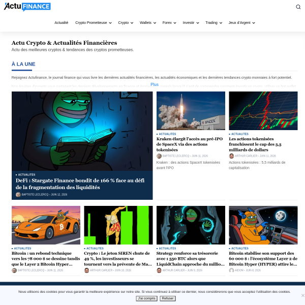 actufinance.fr