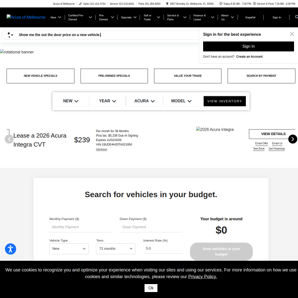 acuraofmelbourne.com