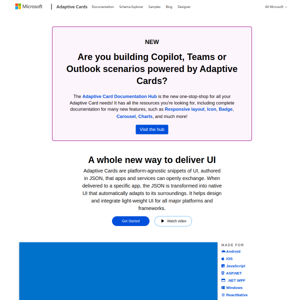 adaptivecards.io
