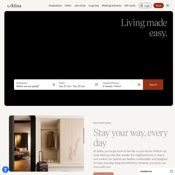 adinahotels.com