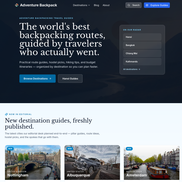 adventurebackpack.com