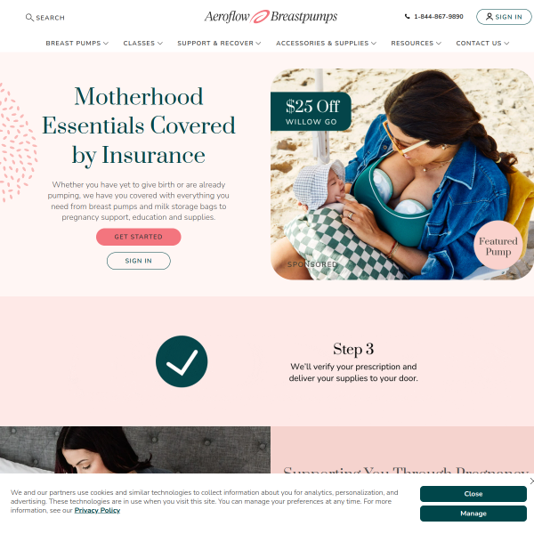 aeroflowbreastpumps.com