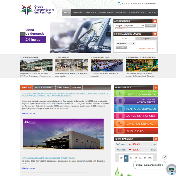 aeropuertosgap.com.mx