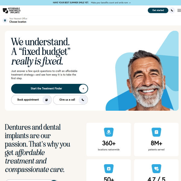 affordabledentures.com
