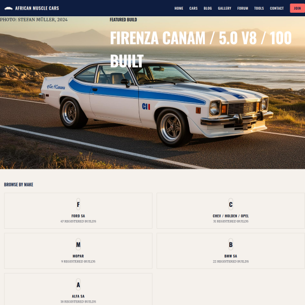africanmusclecars.com