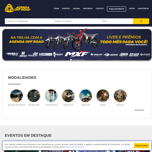 agendaoffroad.com.br