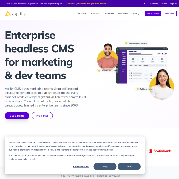 agilitycms.com
