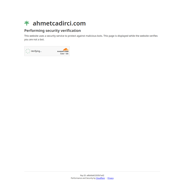 ahmetcadirci.com