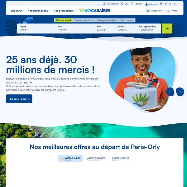 aircaraibes.com