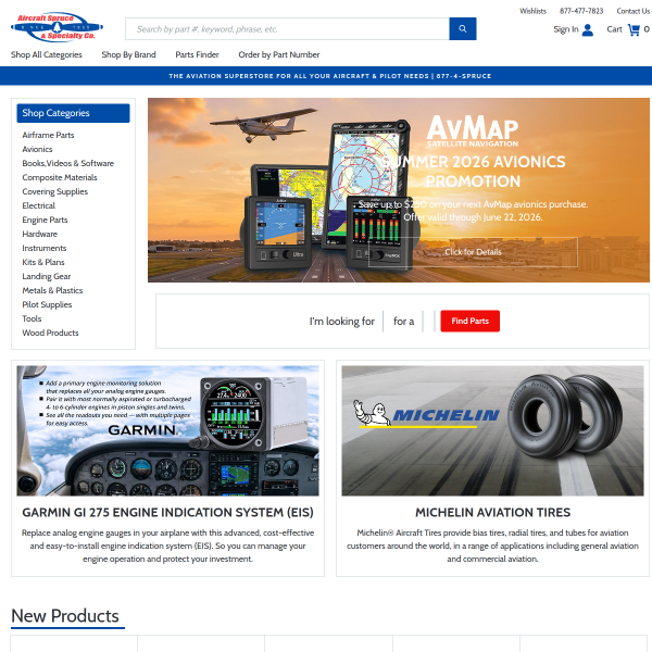 aircraftspruce.com