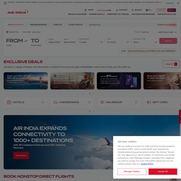 airindia.com