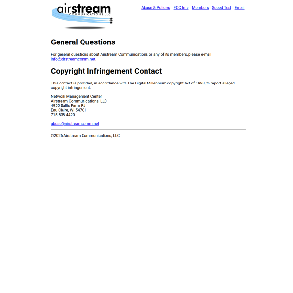 airstreamcomm.net