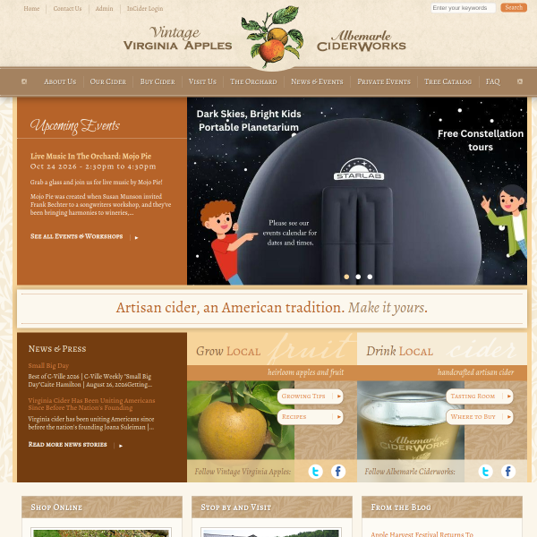 albemarleciderworks.com