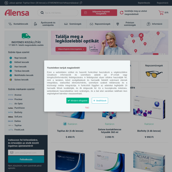 alensa.hu