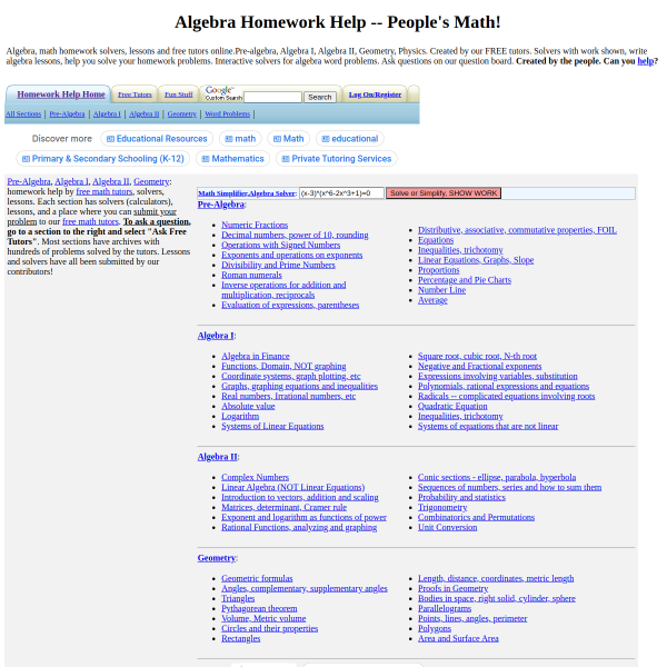 algebra.com