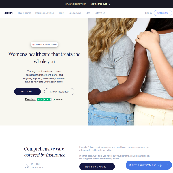 allarahealth.com