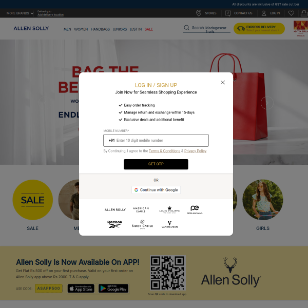 allensolly.com