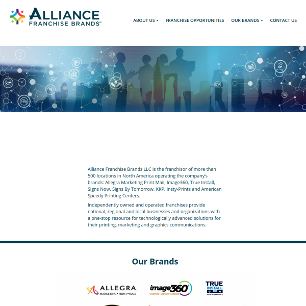alliancefranchisebrands.com